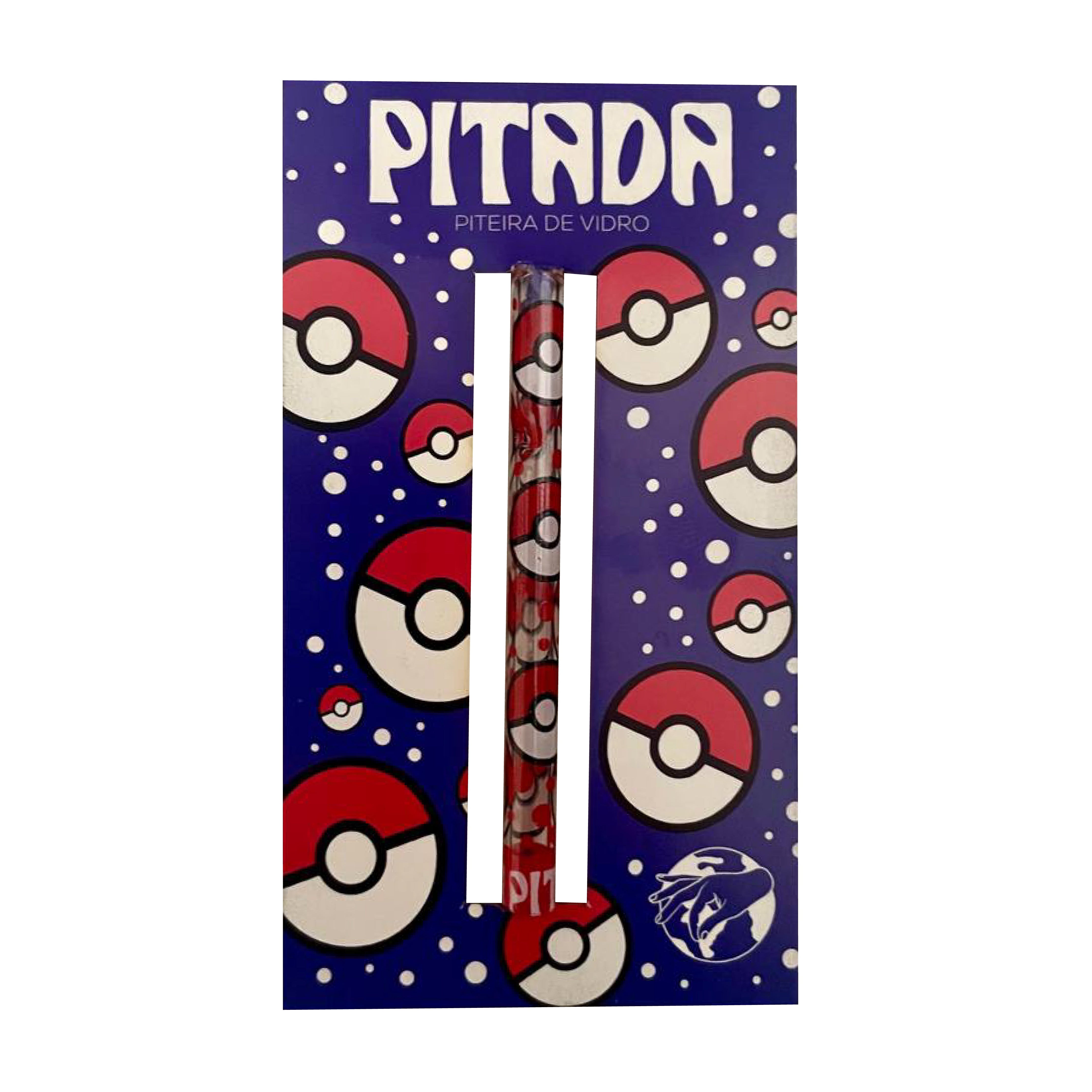 Pitada World - Piteira Fullprint ® | Pokemon - Vidro Alemão - 6cm